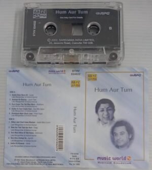 Hum Aur Tum Hindi Film songs Audio Cassette
