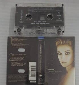 Celine Dion Let's Talk about Love Songs songs Audio Cassette