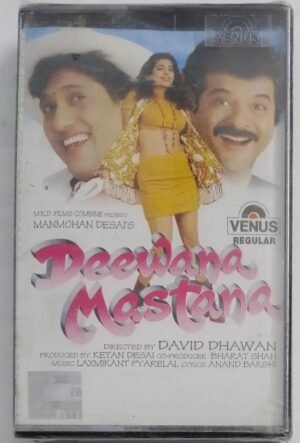 Deewana Mastana Hindi Film songs Audio Cassette (sealed pack)