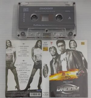 Dhoom Hindi Film songs Audio Cassette