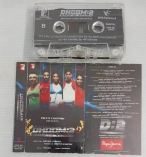Dhoom Hindi Film songs Audio Cassette ( Imported)