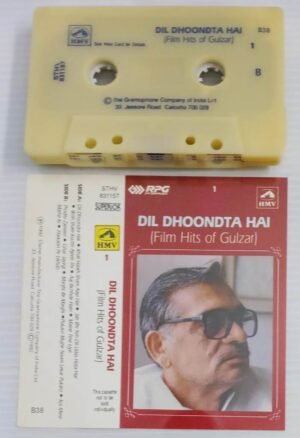 Dil Dhoondta Hai Film hits of Gulzar Hindi Film songs Audio Cassette