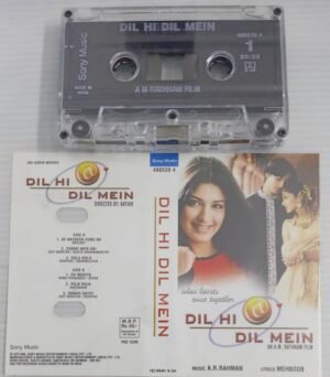 Dil Hi Dil Mein Hindi Film songs Audio Cassette by A R Rahman
