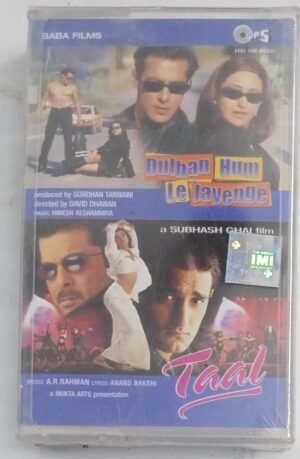 Dulhan Hum Le Jayenge- Taal Hindi Film songs Audio Cassette (sealed pack) by A R Rahman