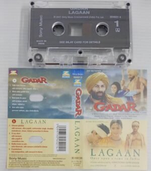 Gadar- Lagaan Hindi Film songs Audio Cassette by A R Rahman