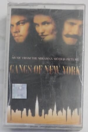 Gangs of New York Hindi Film songs Audio cassette (sealed pack)