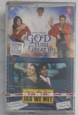 God Tussi Great Ho- Jab We Met Hindi Film songs Audio Cassette (sealed pack)