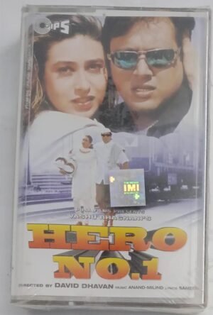 Hero no 1 Hindi Film songs Audio Cassette (sealed pack)