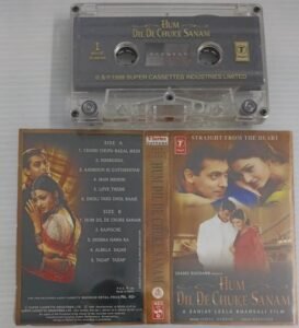 Hum Dil De Chupke Sanam Hindi Film songs Audio Cassette