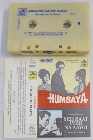 Humsaya- Yeh Raat Phir Na Aaygi Hindi Film songs Audio Cassette