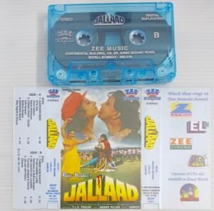 Jallaad Hindi Film songs Audio Cassette