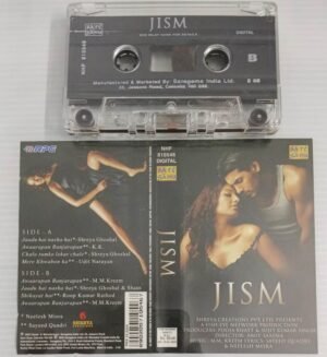 Jism Hindi Film songs Audio Cassette