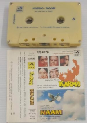 Karma- Naam Hindi Film songs Audio Cassette