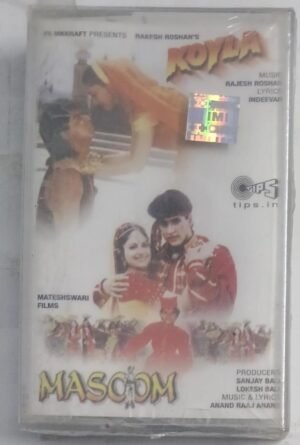 Koyla- Masoom Hindi Film songs Audio Cassette (sealed pack)
