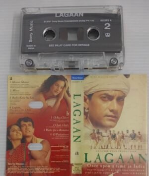 Lagaan Hindi Film songs Audio Cassette by A R Rahman