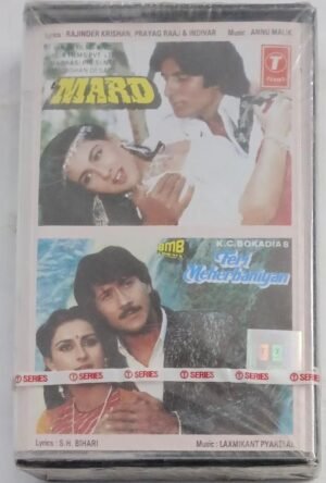 Mard- Meherhaniyan Hindi Film songs Audio cassette (sealed pack)