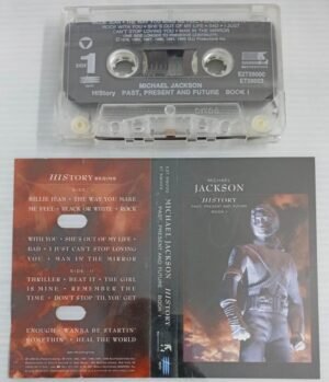 Michael Jackson History English songs Audio Cassette