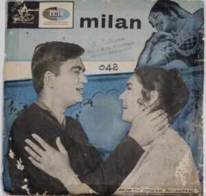 Milan Hindi Film songs EP Vinyl Record