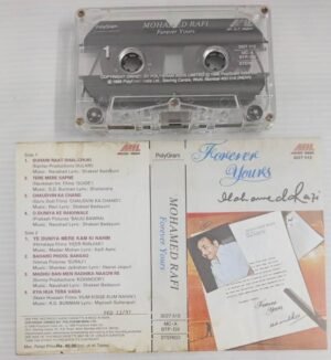 Mohd Rafi Forever Yours Hindi Film songs Audio Cassette