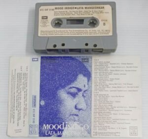 Mood Indigo Lata Mangeshkar Hindi Film songs Audio Cassette