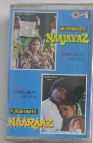 Naajayaz- Naaraaz Hindi Film songs Audio Cassette (sealed pack)