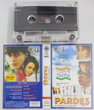 Pardes Hindi Film songs Audio Cassette