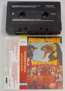 Professor Pyarelal- Katlon Ke Kaatil Hindi Film songs Audio Cassette