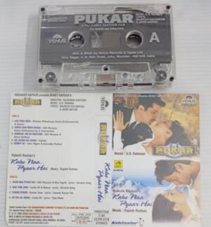 Pukar -Kaho Naa Pyaar Hai Hindi Film songs Audio Cassette by A R Rahman