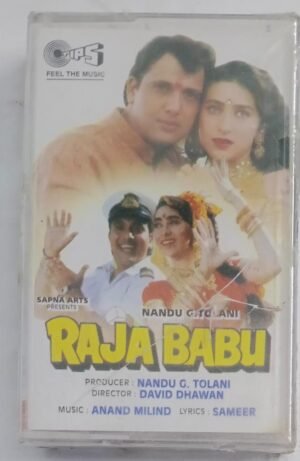 Raja Babu Hindi Film songs Audio Cassette (sealed pack)