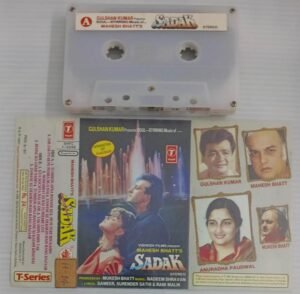 Sadak Hindi Film songs Audio Cassettes