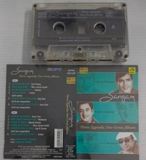 Sangam Three Legends One great Album Hindi Film songs Audio Cassette