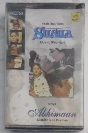 Silsila- Abhimaan Hindi Film songs Audio Cassette (sealed pack)