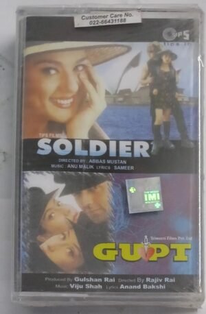 Soldier - Gupt Hindi Film songs Audio Cassette (sealed pack)