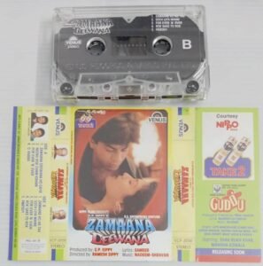 Zamaana Deewana Hindi Film songs Audio Cassette