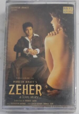 Zeher Hindi Film songs Audio Cassette (sealed pack)