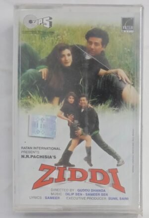 Ziddi Hindi Film songs Audio Cassette (sealed pack)