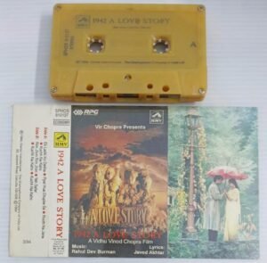 1942 A Love Story Hindi Film songs Audio Cassette