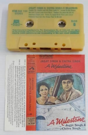 A Milestone Jagjit Singh and Chitra Singh Hindi Film songs Audio Cassete