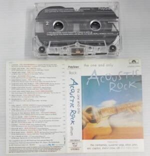 Acoustic Rock English Songs Audio Cassette