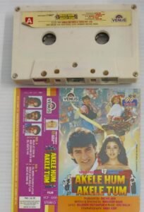 Akele Hum Akele Tum Hindi Film songs Audio Cassette