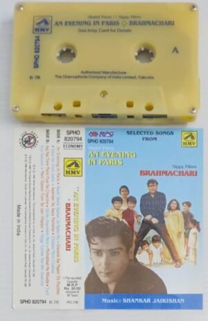 An Evening In Paris- Brahmachari Hindi Film songs Audio Cassette