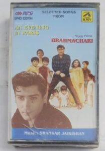 An Evening in Paris- Brahmachari Hindi Film songs Audio Cassette (sealed pack)