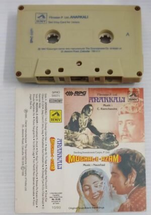 Anarkali- Mughal E Azam Hindi Film songs Audio Cassette