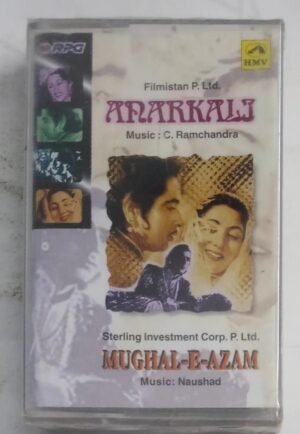 Anarkali- Mughal E Azam Hindi Film songs Audio Cassette (sealed pack)