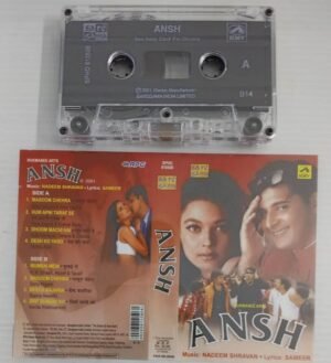 Ansh Hindi Film songs Audio Cassette