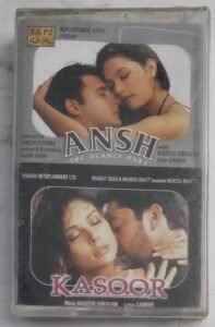 Ansh- Kasoor Hindi Film songs Audio Cassette (sealed pack)