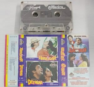 Baazigar- Deewana Hindi Film songs Audio Cassette