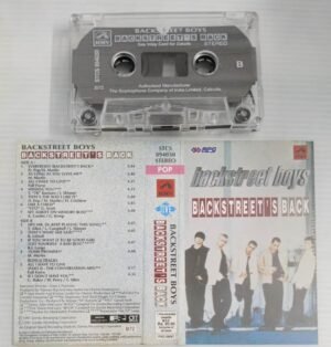 Backstreet Boys Back English Songs Audio Cassette