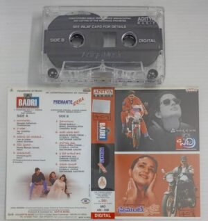 Badri- Premante Idera Telugu film songs Audio Cassette
