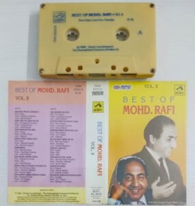 Best of Mohd Rafi Hindi Film songs Audio Cassette Vol 2